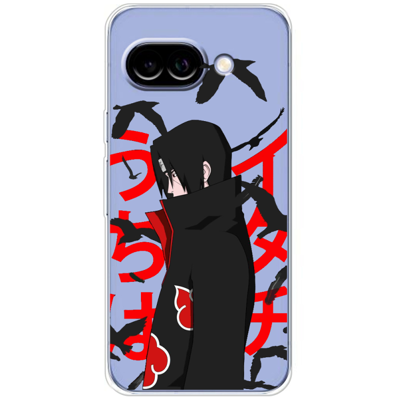 Прозорий чохол BoxFace Google Pixel 10A Учиха Итачи