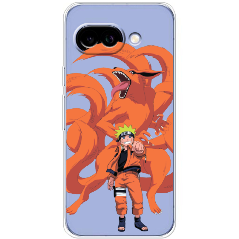Прозорий чохол BoxFace Google Pixel 10A Naruto and Kurama