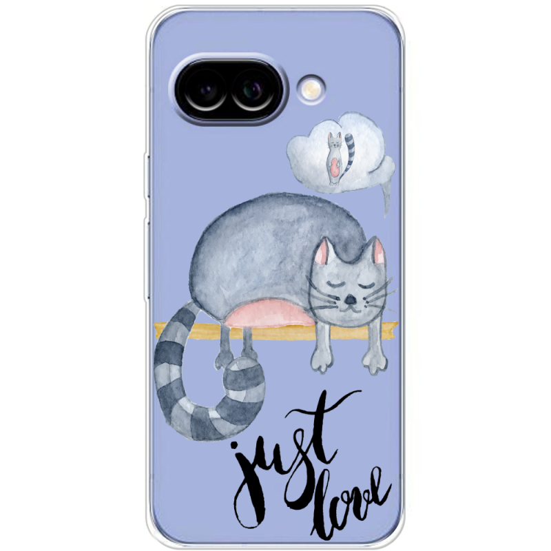 Прозорий чохол BoxFace Google Pixel 10A Just Love