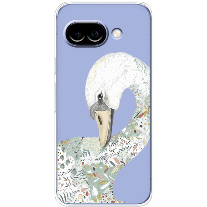 Прозорий чохол BoxFace Google Pixel 10A Swan