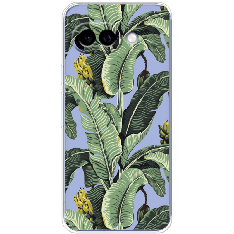 Прозорий чохол BoxFace Google Pixel 10A Banana Leaves