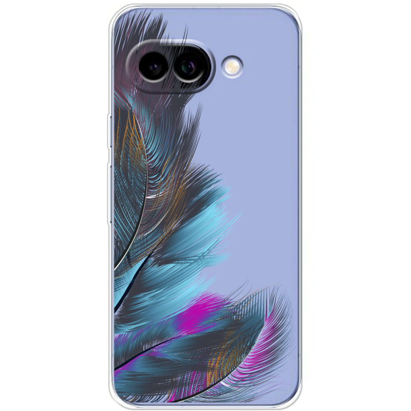 Прозорий чохол BoxFace Google Pixel 10A Feathers