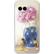 Чохол зі стразами Google Pixel 10A Little Boy and Girl