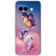 Чохол зі стразами Google Pixel 10A Butterflies
