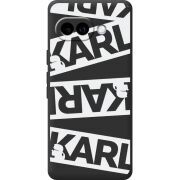 Чорний чохол BoxFace Google Pixel 10A White Karl