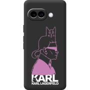 Чорний чохол BoxFace Google Pixel 10A Pink Karl