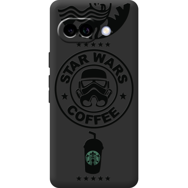 Чорний чохол BoxFace Google Pixel 10A Dark Coffee