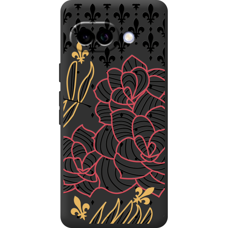 Чорний чохол BoxFace Google Pixel 10A FranceFlowers