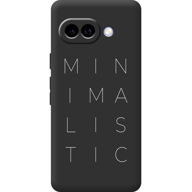 Чорний чохол BoxFace Google Pixel 10A Minimalistic