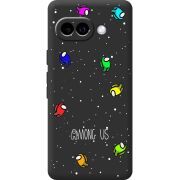 Чорний чохол BoxFace Google Pixel 10A Among Us Invisible