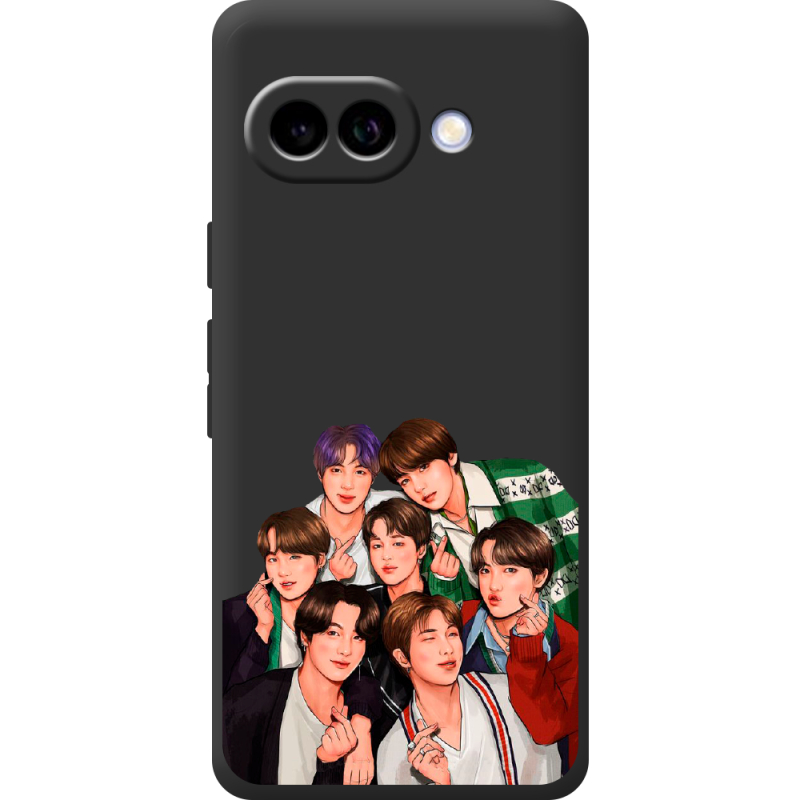 Чорний чохол BoxFace Google Pixel 10A BTS