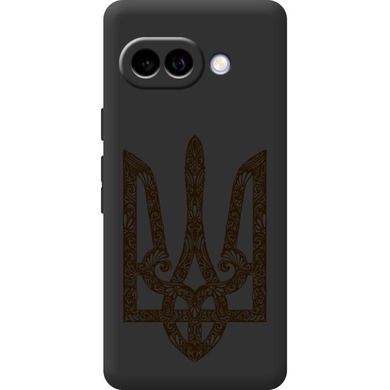 Чорний чохол BoxFace Google Pixel 10A Ukrainian Trident