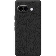 Чорний чохол BoxFace Google Pixel 10A Leaves