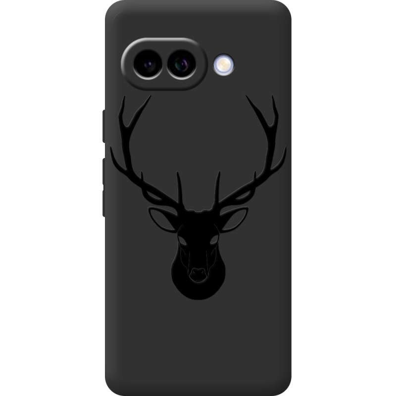 Чорний чохол BoxFace Google Pixel 10A Deer