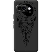 Чорний чохол BoxFace Google Pixel 10A Hugin and Munin