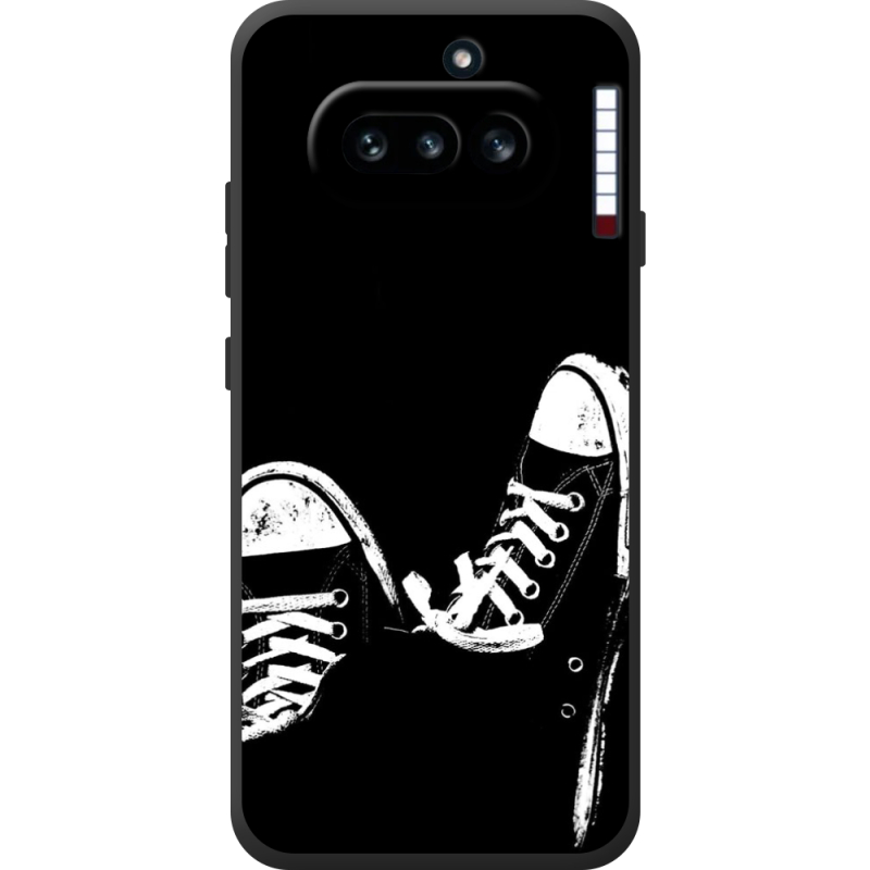 Чохол BoxFace Nothing Phone (4a) Black Sneakers