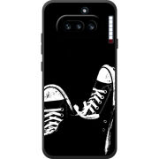 Чохол BoxFace Nothing Phone (4a) Black Sneakers