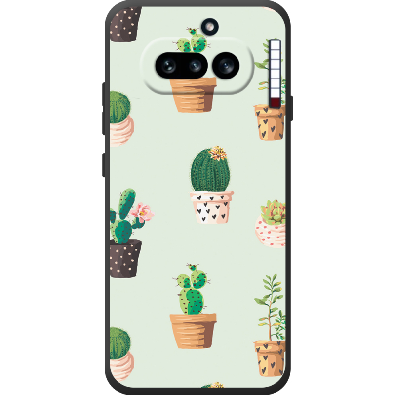 Чохол BoxFace Nothing Phone (4a) L-green Cacti