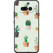 Чохол BoxFace Nothing Phone (4a) L-green Cacti