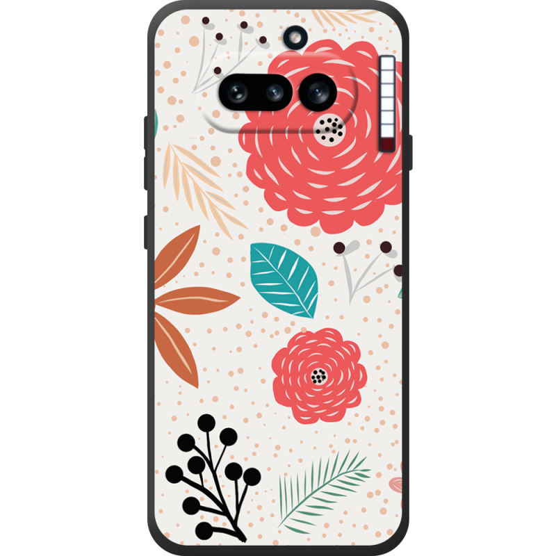 Чохол BoxFace Nothing Phone (4a) Line Flowers