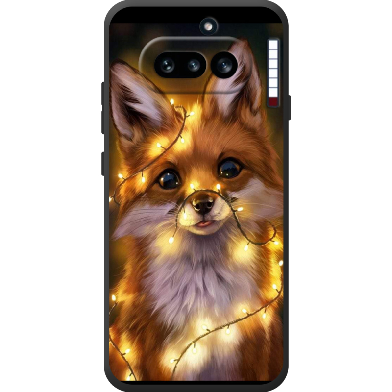 Чохол BoxFace Nothing Phone (4a) Різдвяна лисичка