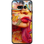 Чохол BoxFace Nothing Phone (4a) Yellow Girl Pop Art
