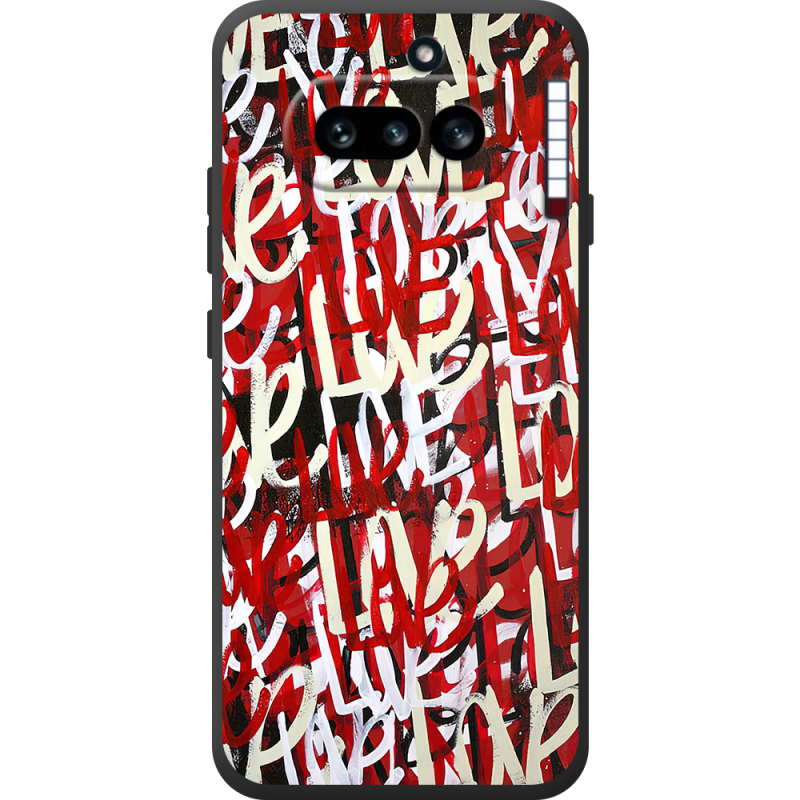Чохол BoxFace Nothing Phone (4a) Love Graffiti