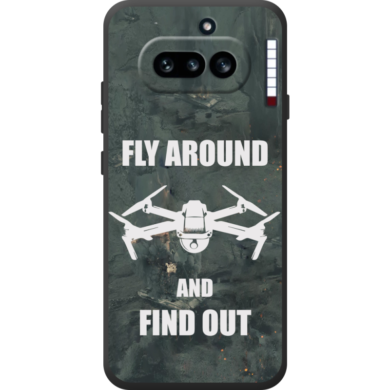 Чохол BoxFace Nothing Phone (4a) Дрон Fly Around