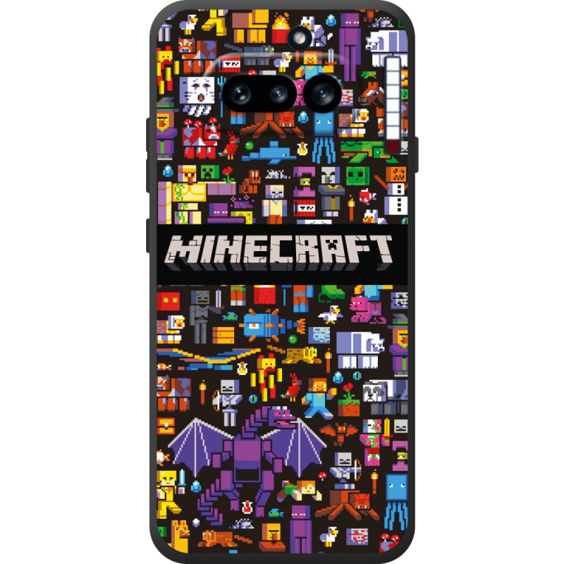 Чохол BoxFace Nothing Phone (4a) Minecraft Mobbery
