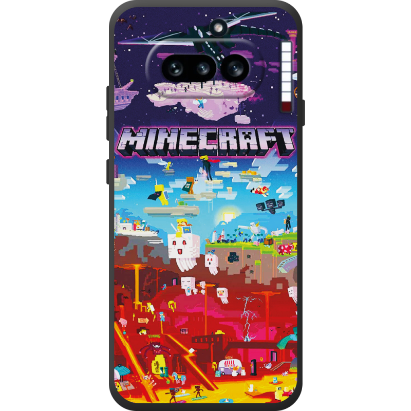 Чохол BoxFace Nothing Phone (4a) Minecraft World Beyond