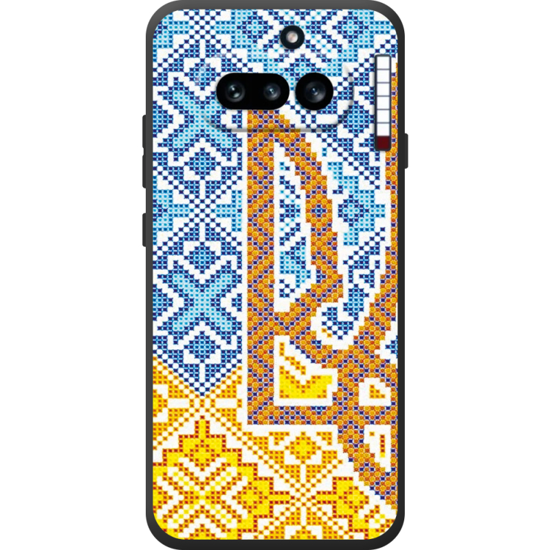 Чохол BoxFace Nothing Phone (4a) Тризуб Вишивка