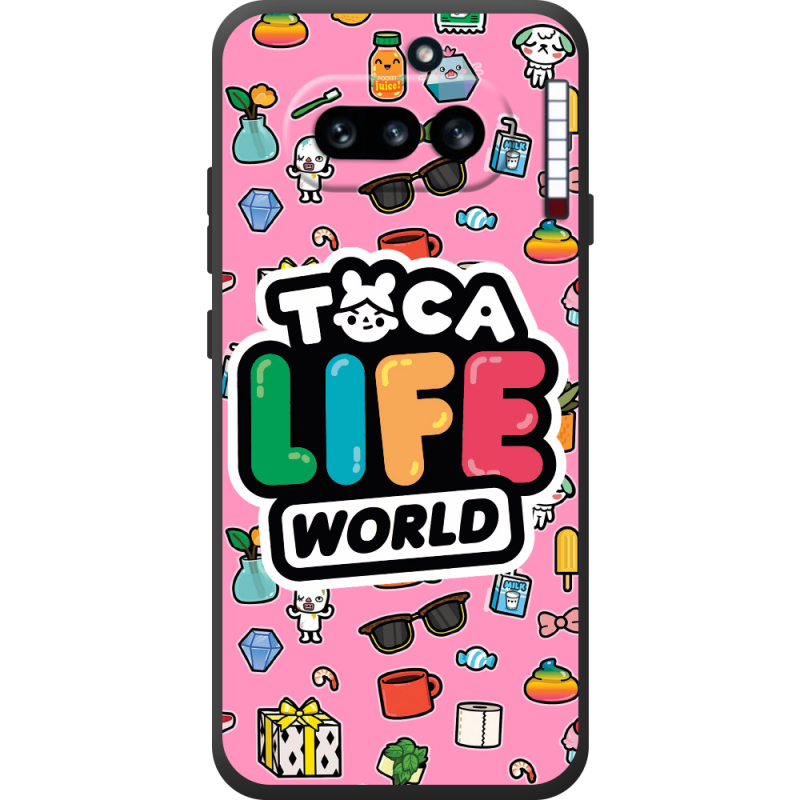Чохол BoxFace Nothing Phone (4a) Toca Boca Life World