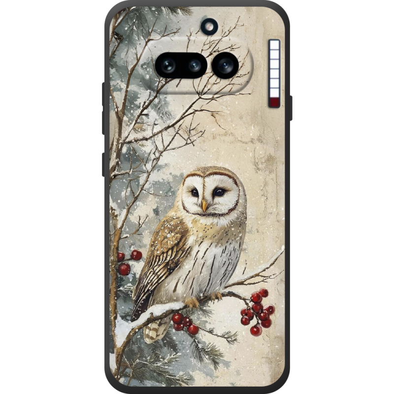 Чохол BoxFace Nothing Phone (4a) Christmas Owl