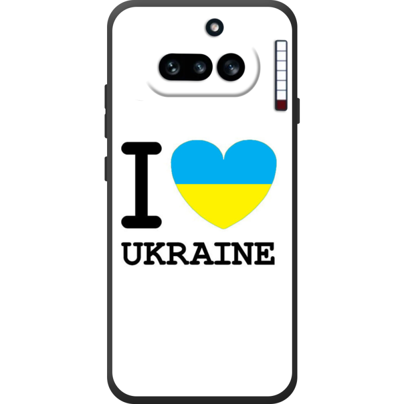 Чохол BoxFace Nothing Phone (4a) I love Ukraine
