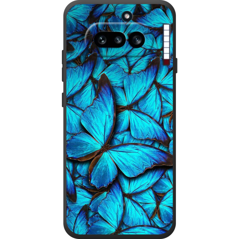 Чохол BoxFace Nothing Phone (4a) лазурные бабочки