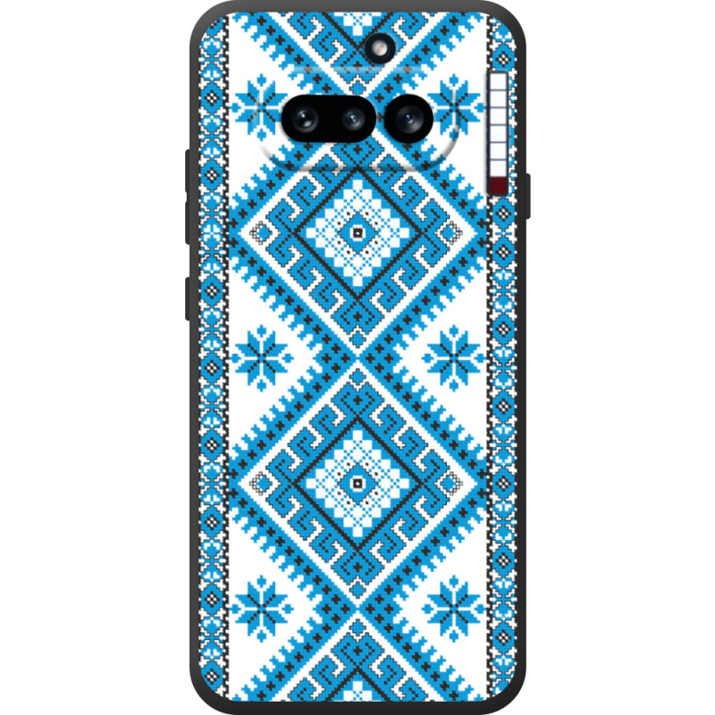 Чохол BoxFace Nothing Phone (4a) Блакитний Орнамент