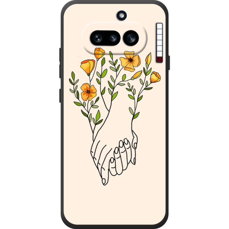 Чохол BoxFace Nothing Phone (4a) Flower Hands