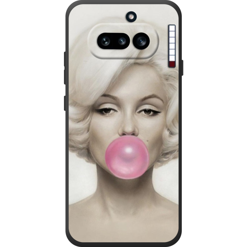 Чохол BoxFace Nothing Phone (4a) Marilyn Monroe Bubble Gum