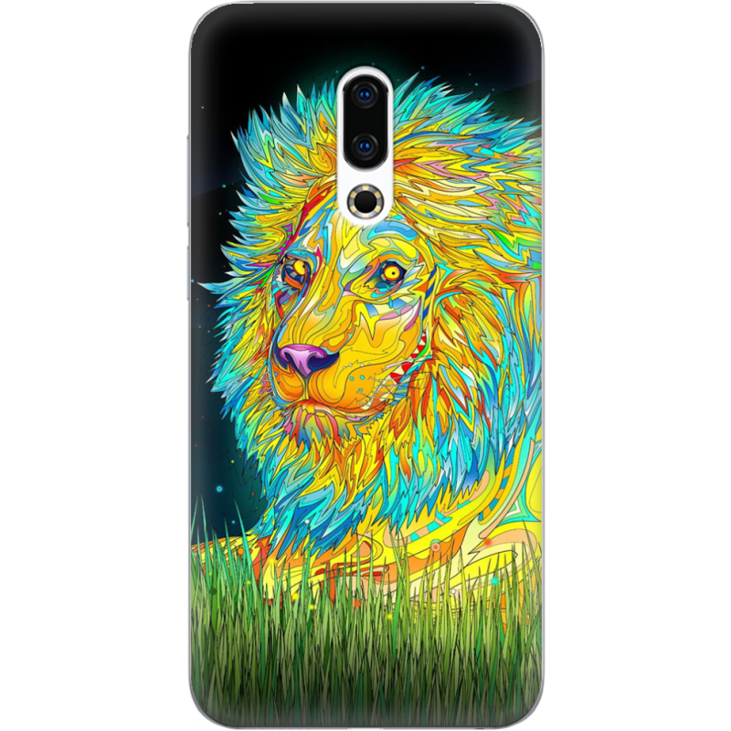 Чехол Uprint Meizu 16 Plus Moonlight Lion