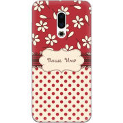 Чехол Uprint Meizu 16 Plus Именной Polka Dots