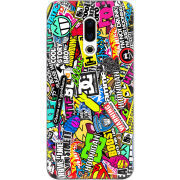 Чехол Uprint Meizu 16 Plus Multicolored Inscriptions