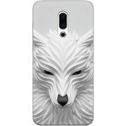 Чехол Uprint Meizu 16 Plus White Wolf