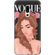 Чехол Uprint Meizu 16 Plus Fashion Girl