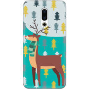 Чехол Uprint Meizu 16 Plus Foresty Deer