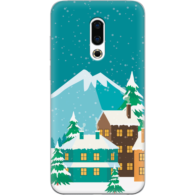 Чехол Uprint Meizu 16 Plus Winteforest