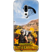 Чехол Uprint Meizu 16 Plus Pubg parachute