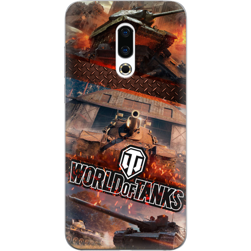 Чехол Uprint Meizu 16 Plus World Of Tanks
