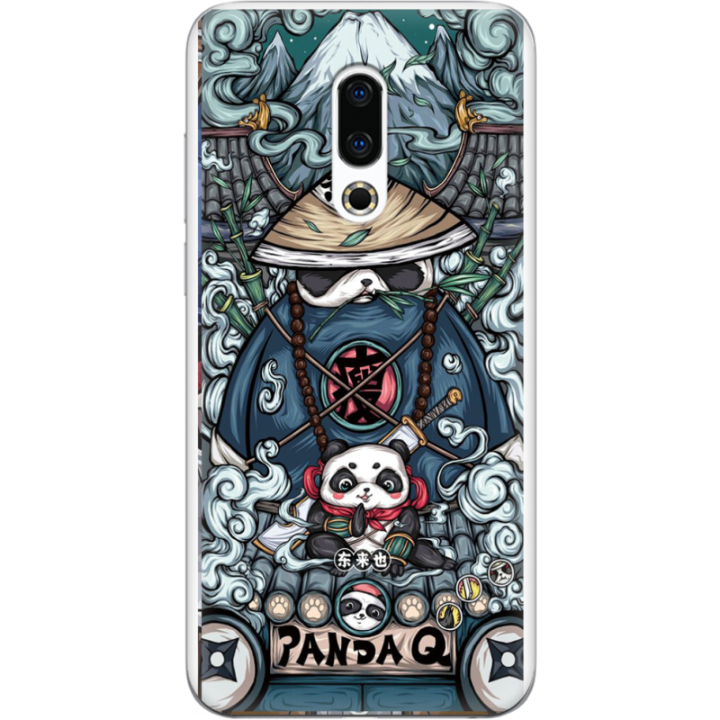 Чехол Uprint Meizu 16 Plus Panda Q