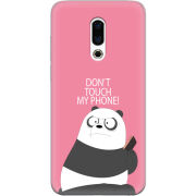 Чехол Uprint Meizu 16 Plus Dont Touch My Phone Panda