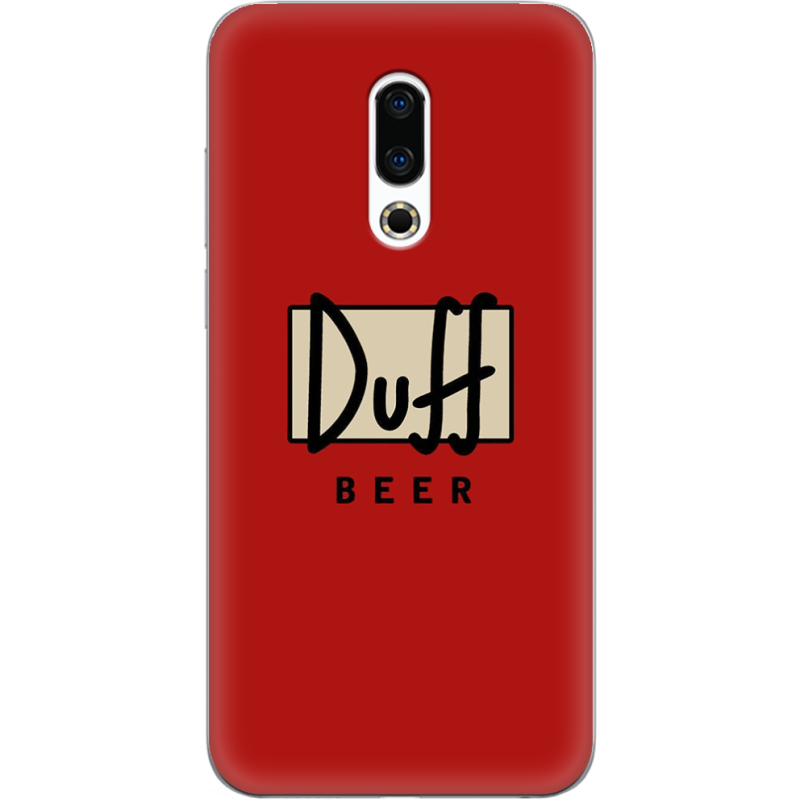 Чехол Uprint Meizu 16 Plus Duff beer